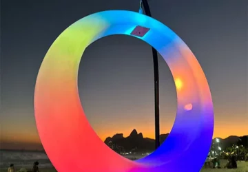 balanço led instagramável